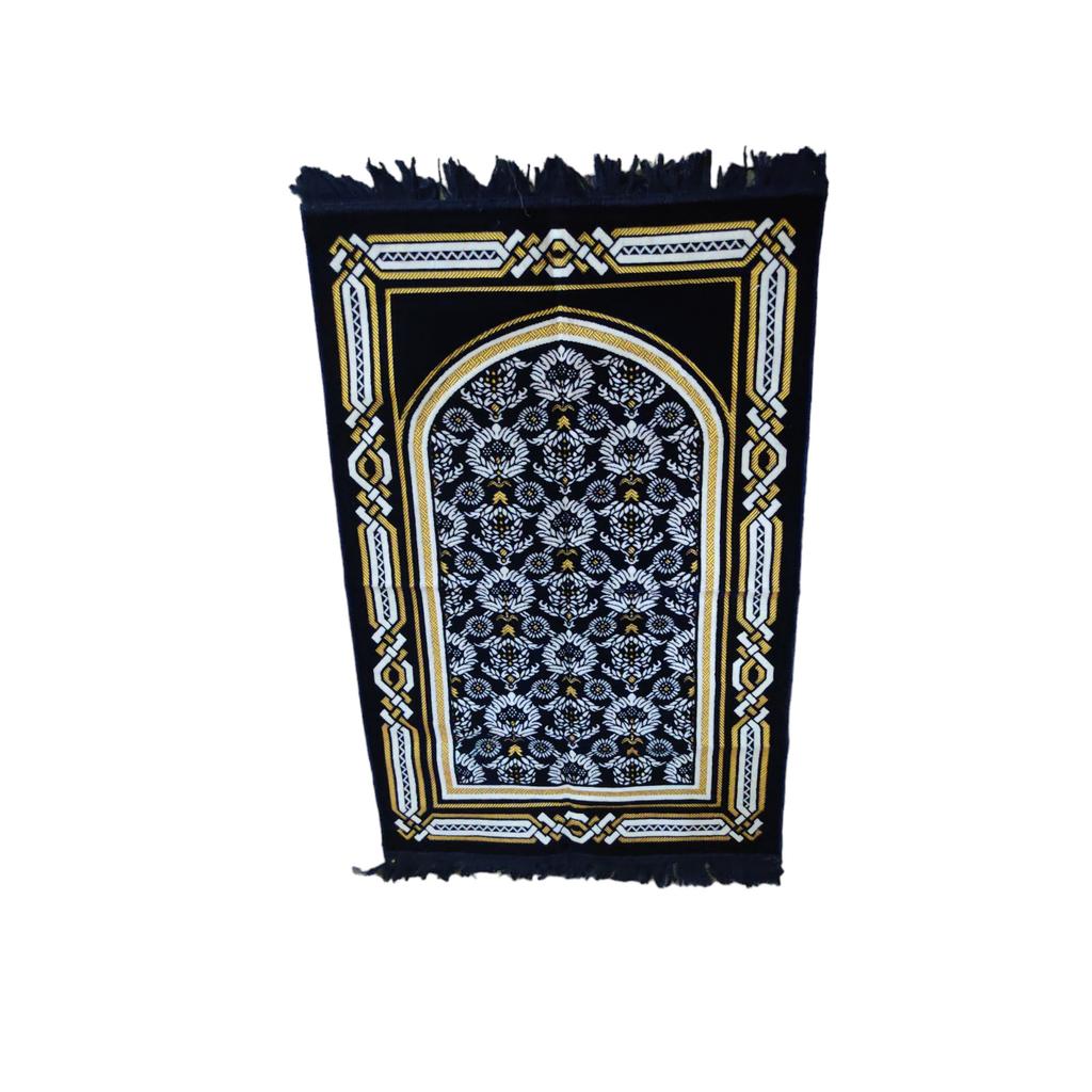 @ Muslim Traditional Velvet Prayer Mat Flower Design Jaanamaz 70x110 MJ-240-60%OFF