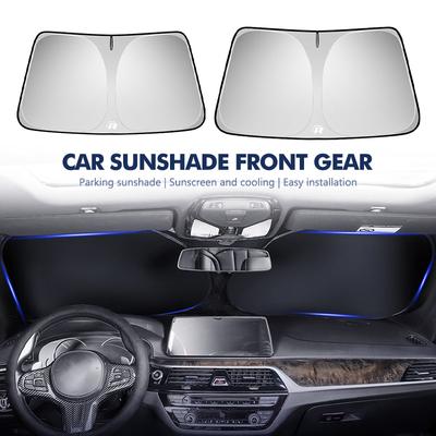 Car Windshield Sun Shade Visor UV Protection Shield Accessories For Volkswagen VW Golf Polo 4 5 6 Passat B5 B6 B7 CC Jetta Ed2