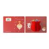 Christmas 3D Pop Up Thank You Cards Blessing Cards Christmas Postcard Greeting Cards With Envelope
