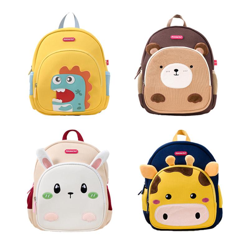 

Рюкзак для малышей, милый мультяшный рюкзак с животными, детский рюкзак с защитой от потери, маленький школьный рюкзак с поводком безопасности