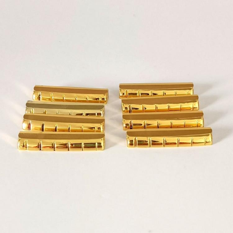 Acoustic Guitar Hardware Upgrade Set with Precisions Engineered Metal Bridge Part Suitable for Superior Note Articulations