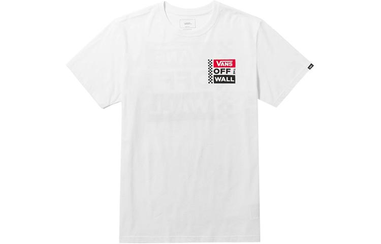 Vans Set in Sleeve T Shirt Unisex White VN0A3TY4WHT M