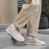 Fashion Suede Men's Business Casual Shoes  New Men's Leather Casual Breathable Shoe Series Large Soft Soled Driving Shoes