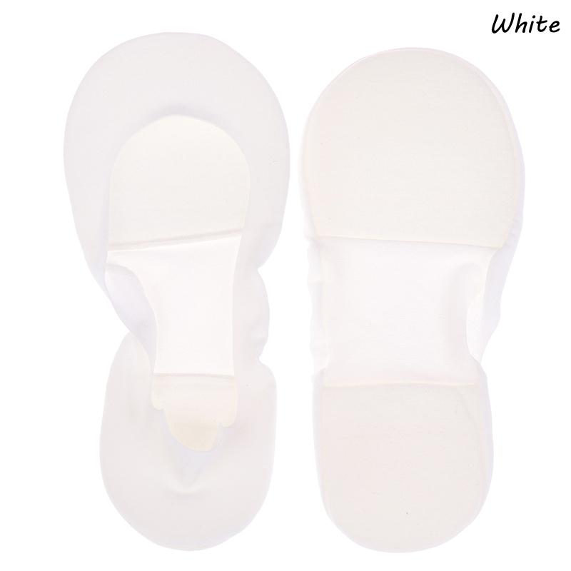 

1 пара женских носков-лодочек для обуви с подошвенным фасциитом, стельки для ног, амортизирующая подошва для обуви, невидимая нескользящая подкладка для обуви белый
