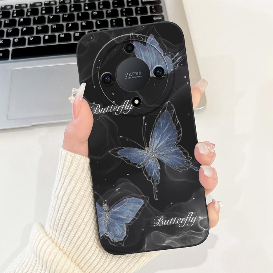 Für Honor X9a Hülle RMO-NX1 Luxus Candy Lackierte Abdeckung Stoßfeste Handyhülle Für Honor Magic5 Lite Magic 5Lite HonorX9a Weiche Taschen