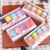 Kawaii Lollipop Sweety Ice Cream Student Stationery School Office Supplies Children Erasers For Kids Pencil Eraser