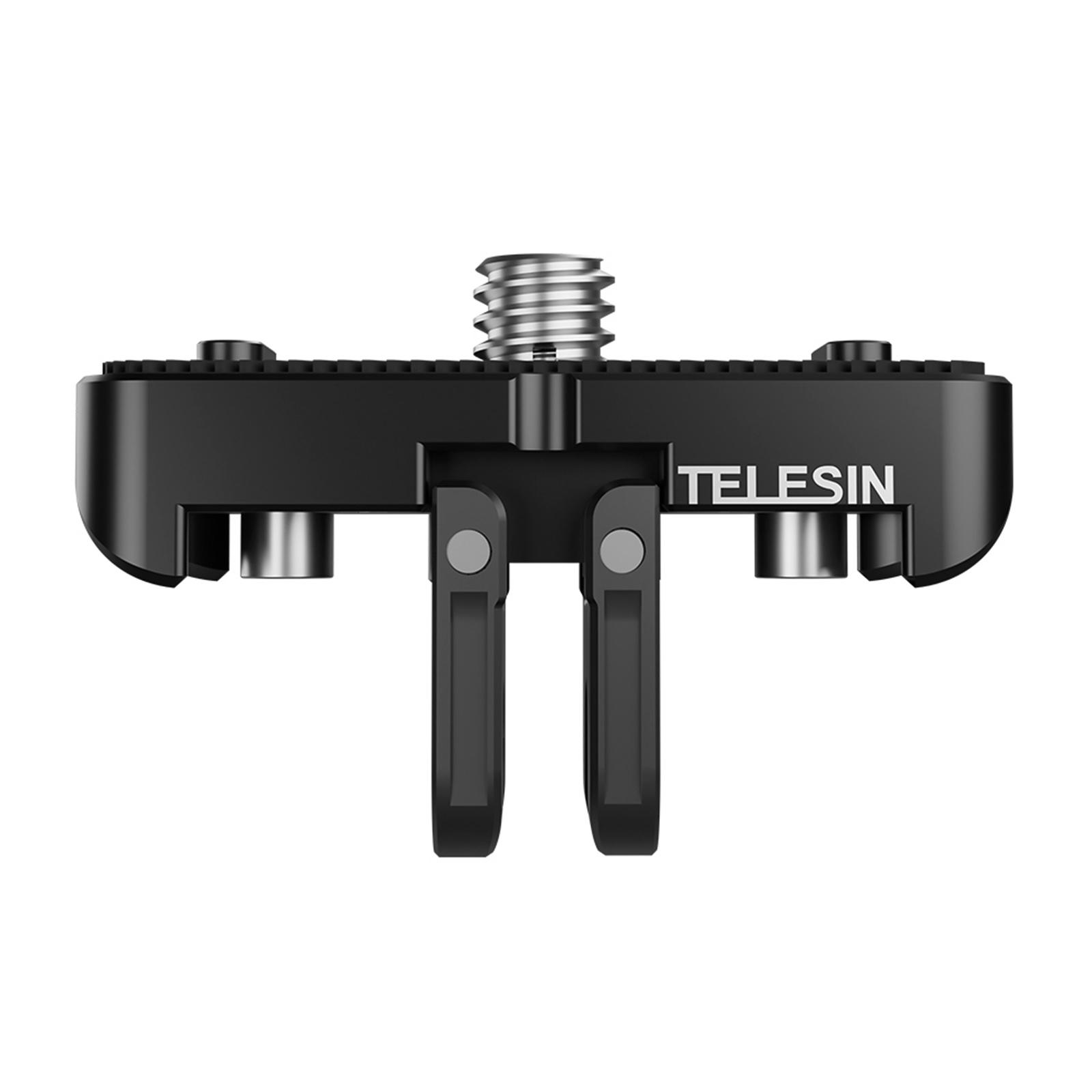 

TELESIN Multifunctional Magnetic Quick Release Adapter Base Camera Tripod Mount Quick Release Mount Replacement for чёрный