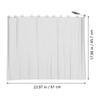 2Pcs Fireplace Screen Panels Black Iron Mesh Curtains Spark Guard Protect Carpet Floor Hearth Mesh Screens Fireplace Screen