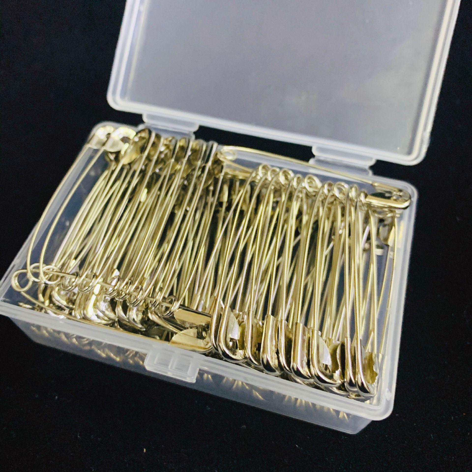 

Большая никелированная безопасная булавка для свадебных и вечерних платьев, Нет. 4 размера, Старомодная брошь для детей Medium size