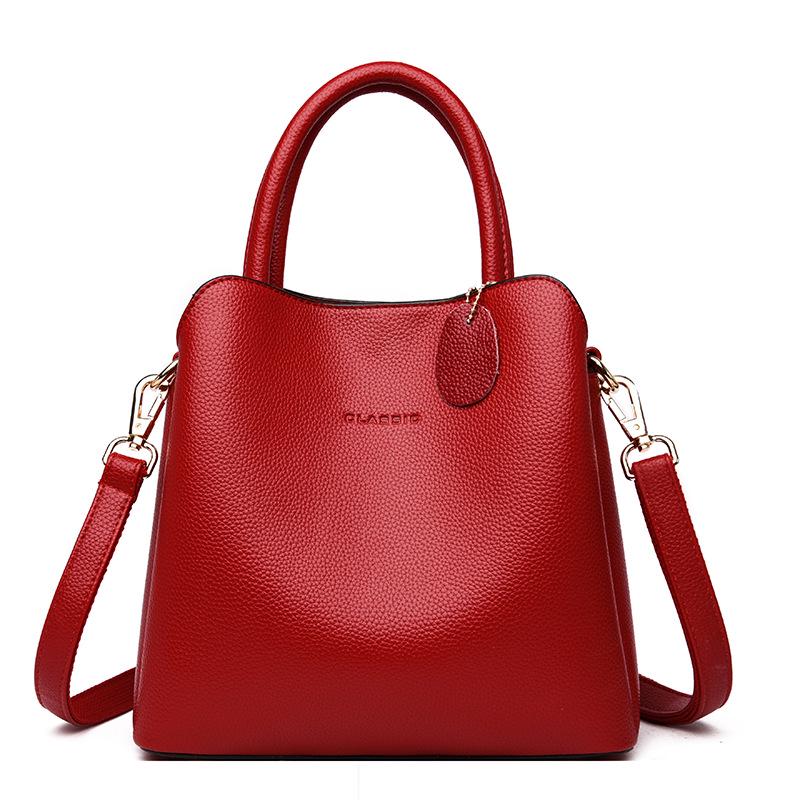 2024 Women's Fashionable Handbag: Large Capacity Tote & Versatile Crossbody