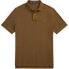 Polo Solid Color Pony Embroidered Polo Shirt Men Tops Brown 710534735-463