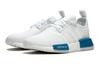 adidas NMD R1 Cloud White Bright Blue Youth AQ1785
