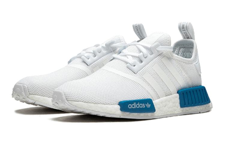 adidas NMD R1 Cloud White Bright Blue Youth AQ1785
