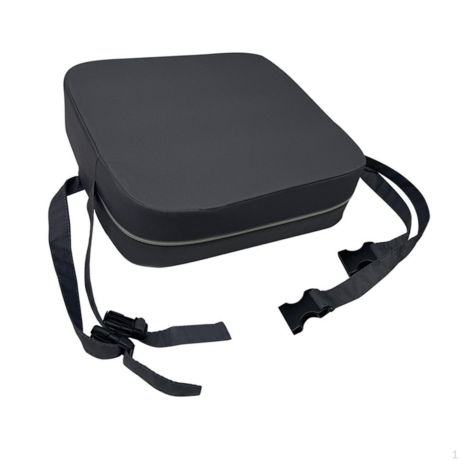 

Подушка-бустер для стульчика для кормления с ремнями Мягкий съемный чехол Стулья Детское обеденное сиденье темно серый