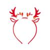 Karácsonyi fejpánt Xmas Elk Horn Bell flitter Karácsonyi hajpánt Boldog Új Évet Fotók Kellékek Boldog karácsonyt dekorációs ajándékok gyerekeknek