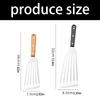 Stainless Steel Fish Spatula With Handle For Grilling Flipping Steak And Fish Perfect For Kitchen And Outdoor Cooking