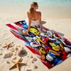 1pc American Looney Tunes Cartoon Quick Dry Microfiber Bath Towel for Swimming Surfing Camping Unisex Holiday. SJT72014