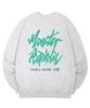 MONSTER REPUBLIC Authentic Logo Mint Sweatshirt Melange Grey_8126