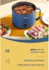 Multi-Functional Non-Stick Electric Hot Pot for Dorms - Low Power, Ideal for Students