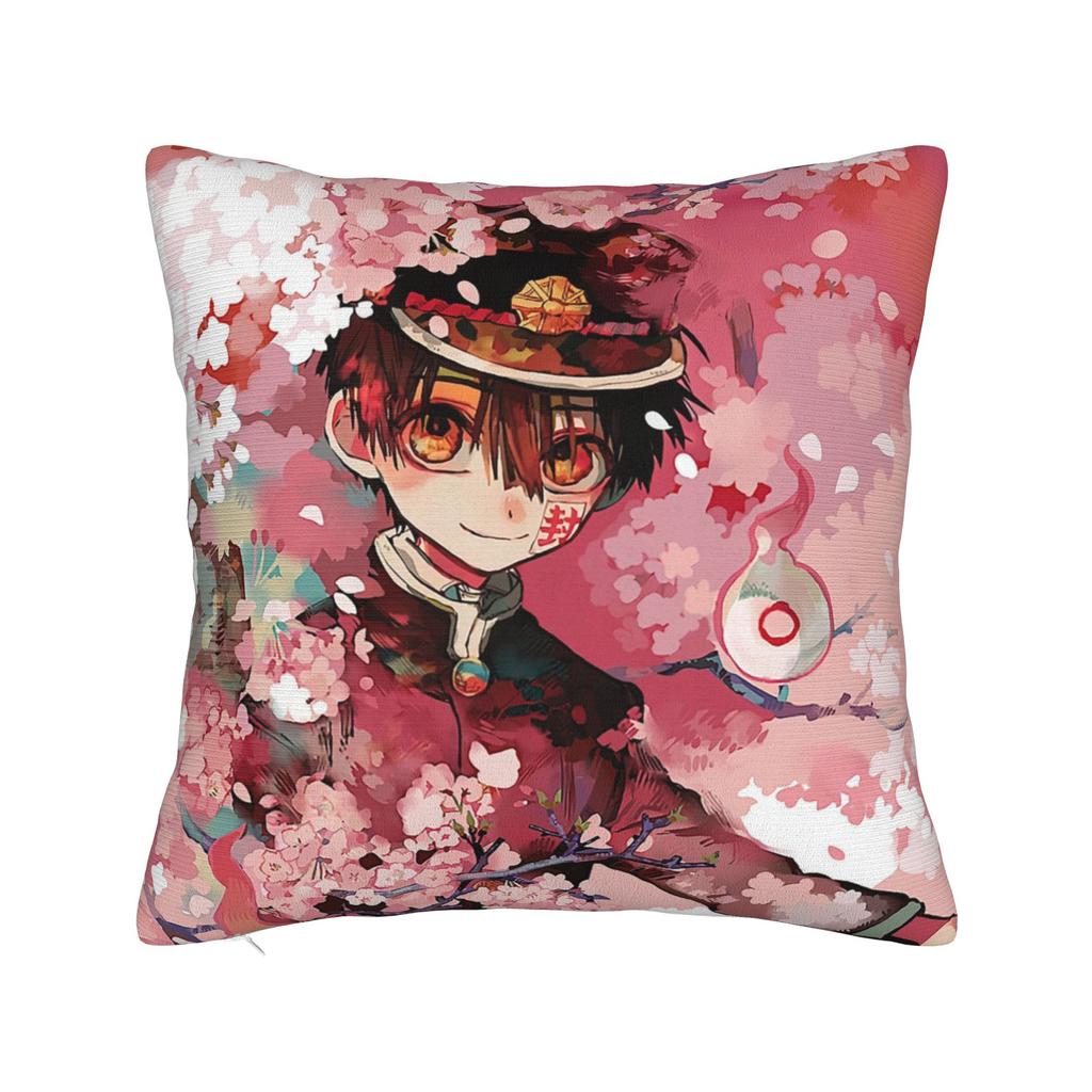 TBHK Manga Square Pillow Covers Polyester Home Hanakoo Nene Yashiro Cushion Cover Cool Home Decoration Throw Pillow Case 40*40