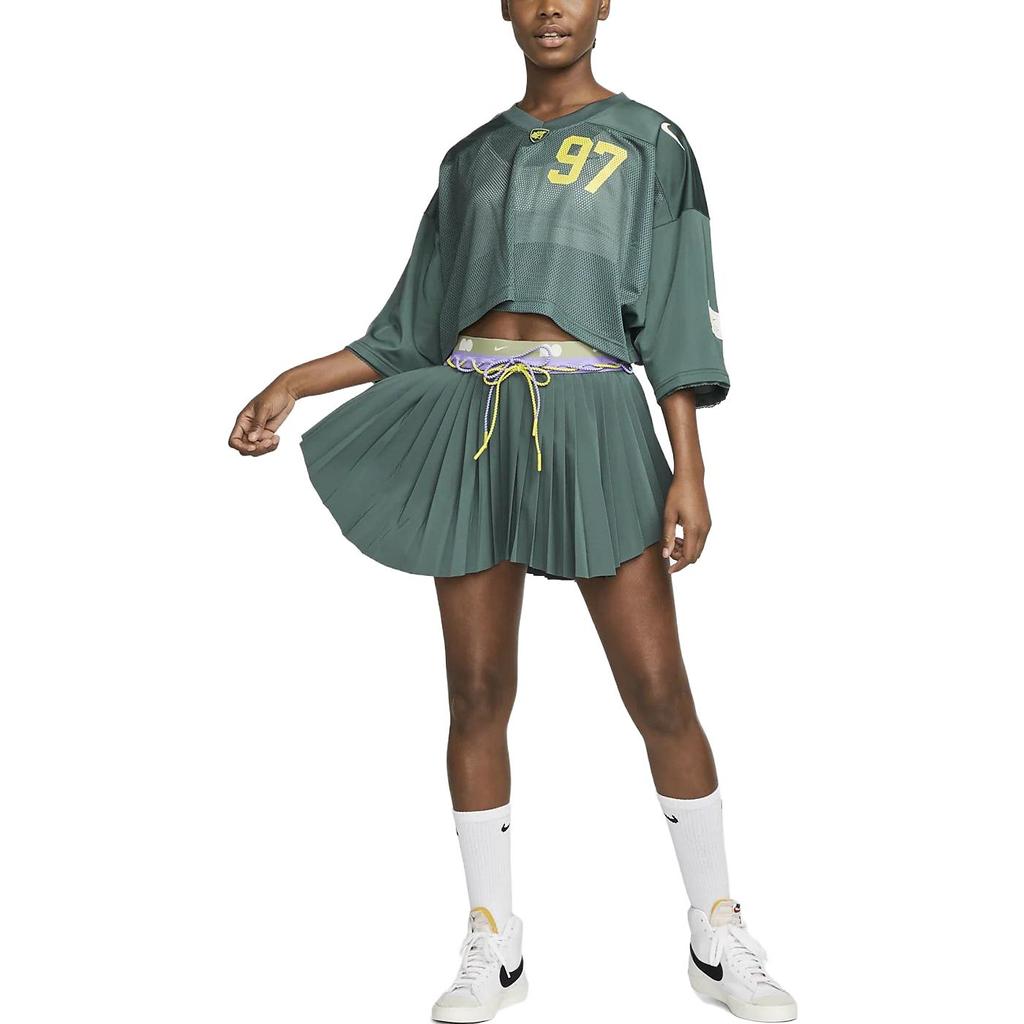 Nike X Naomi Osaka Lässige Kurze Röcke Damen Fichtengrün DX1843-309