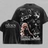 2026 Heißer Verkauf Frieren Niedliches Anime Bedrucktes T-Shirt Vintage Gewaschenes T-Shirt Herren Damen Kleidung Sommer Baumwollkleidung Lässige Oversized T-Shirts Tops