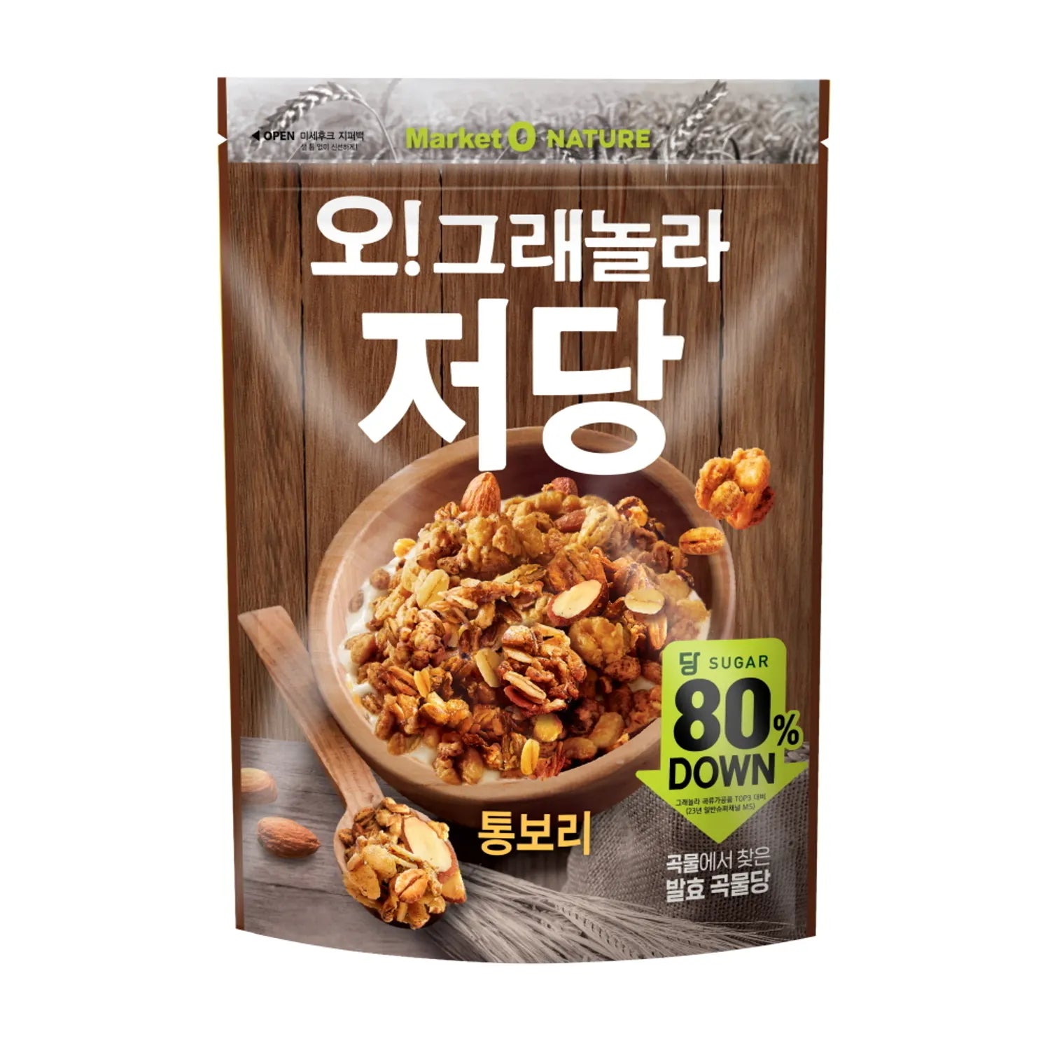 ORION Market O NATURE Oh! Granola Low Sugar Whole Barley 360g 360g