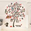 Adesivo Acrilico 3D Albero Specchio Decorazioni Murali DIY Cornice per Foto Foto di Famiglia per Soggiorno Arte Decorazioni per la Casa cornici per foto muro