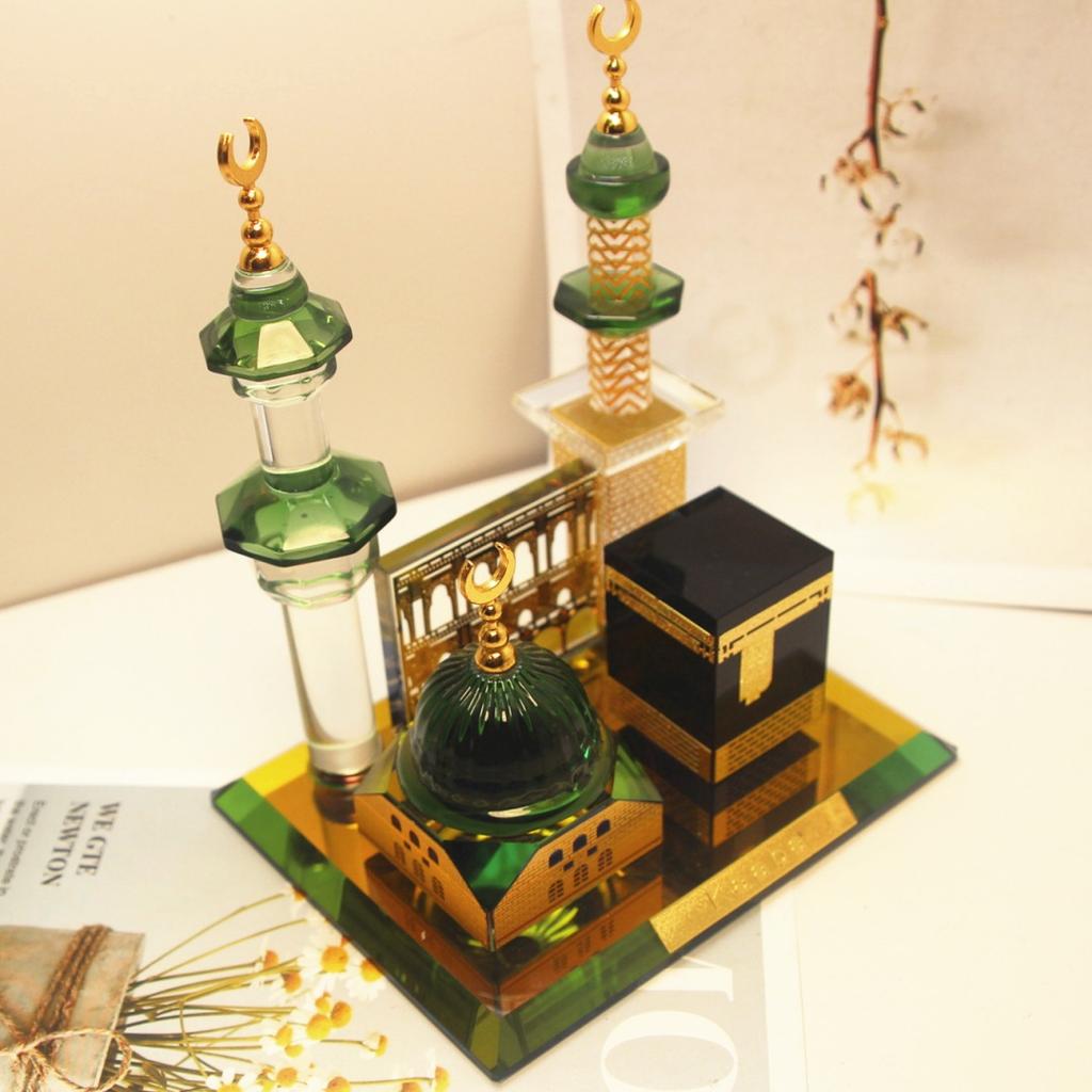 Ramadan Kristallglas Dekorationsornamente Mubarak Kareem Eid Dekor für Islamische Muslimische Partys Party Kareem Ramadan Zubehör