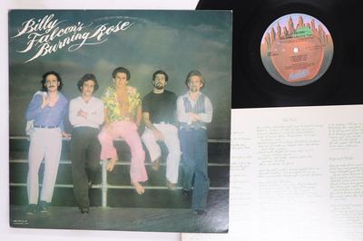 LP Record BILLY FALCON  Billy Falcons Burning Rose MRLA832G MANHATTAN 1977 US Rock Used