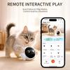 TUYA APP Magic S1 Mini Robot Camera HD 2K WIFI 5G Telecamera per Animali Domestici Mobile Ricarica Automatica LED Interfono Bidirezionale Visione Notturna Tracciamento Animali Domestici CCTV