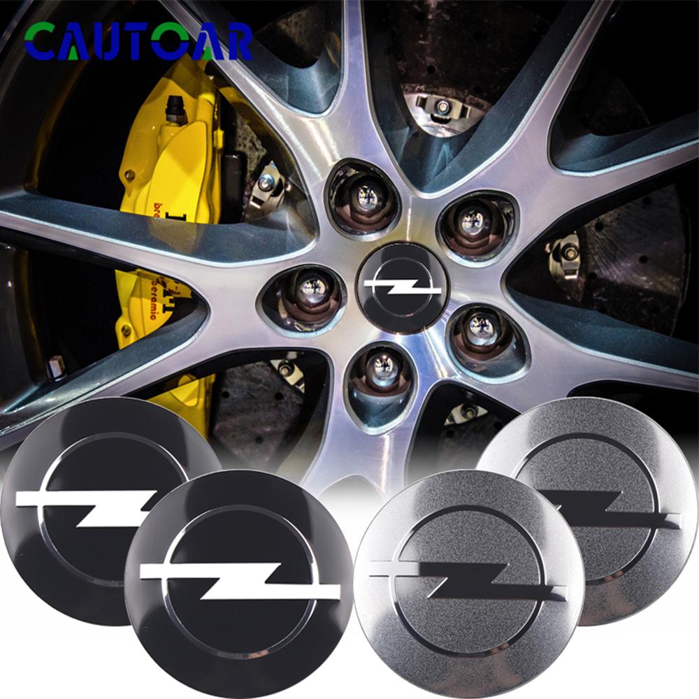 4Pcs 56/60mm Car Wheel Center Hub Badge Stickers Covers Auto Accessories For Opel Astra Insignia Vectra Zafira B Antara Corsa