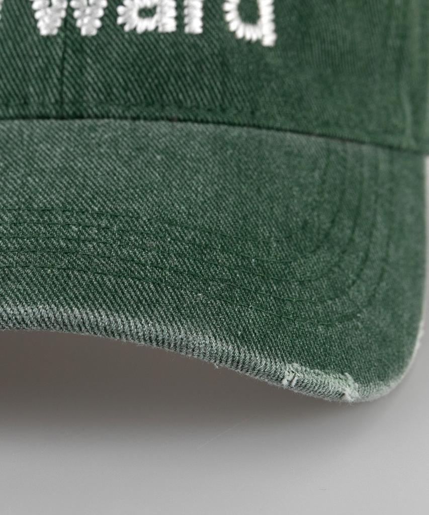 Wig Move Forward Damaged Ball Cap - Green