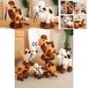 Adorable Plush Camel Toy Soft Stuffed Animal Doll Perfect For Kids Birthday Gifts