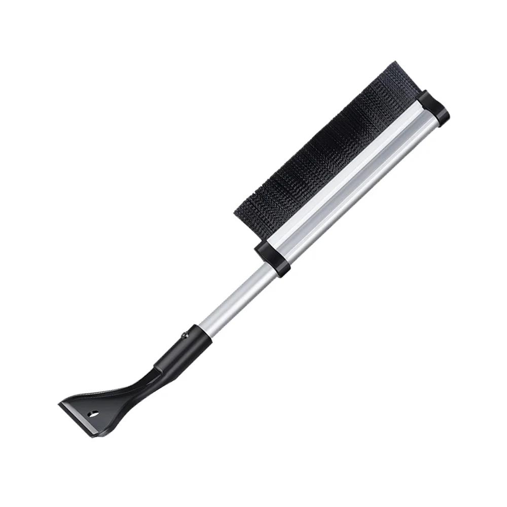 

Раздвижной скребок для льда и снежная щетка для лобового стекла автомобиля для зимней очистки автомобильного стекла