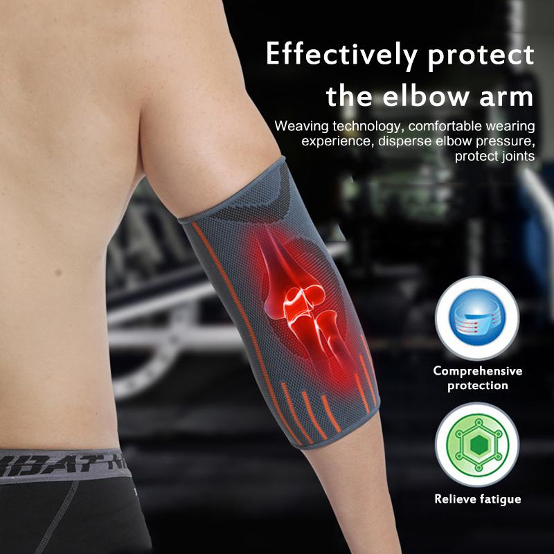 1PC Basketball Sport Elbow Brace Compression Elastic Support Elastic Gym Sport Elbowband Fitness Bandage Pain Protection Elbow