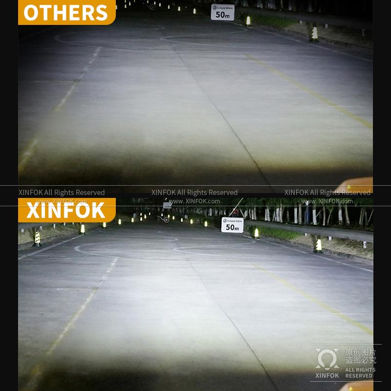 Car LED Work Light Combo Beam 3030 SMD 87 Watts Super Bright Flood Spot 6500K DC 12-24 Volts Spotlights Truck 4x4 4WD
