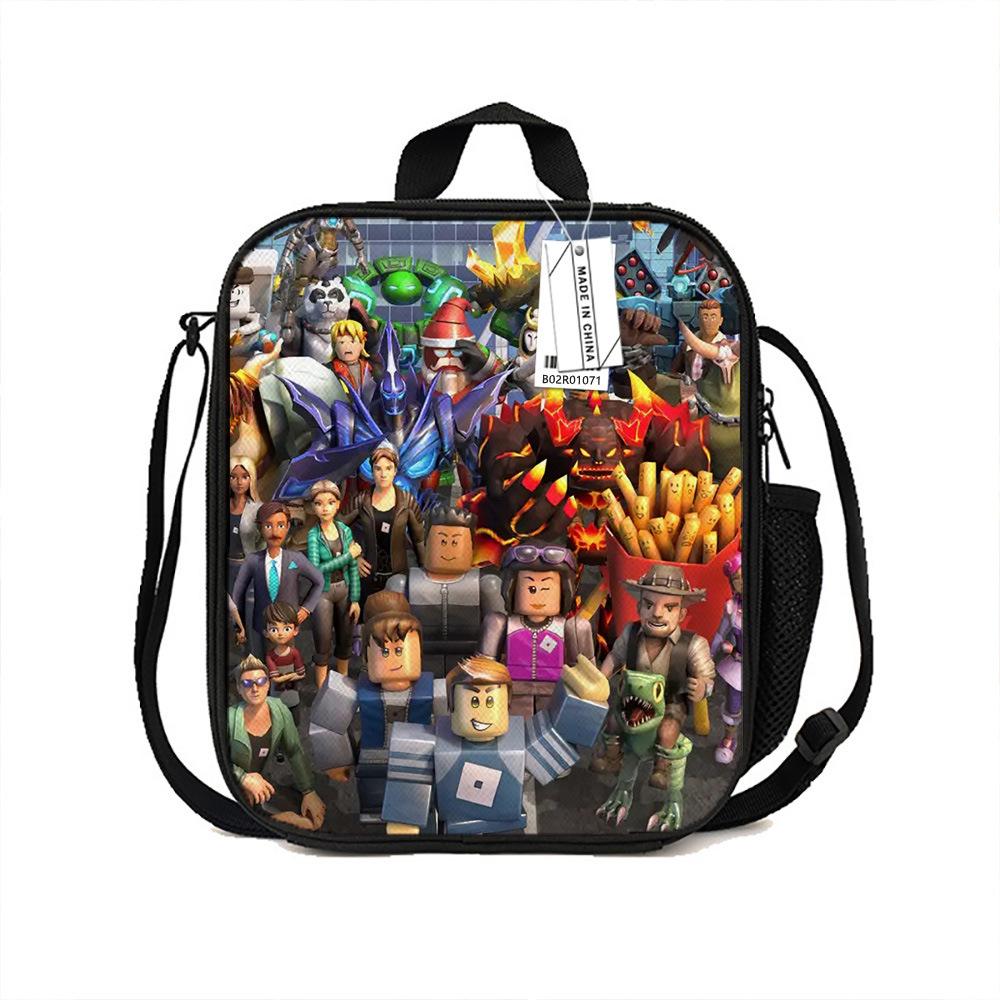 Lunch Bag, Primary And Secondary School Students Meal Bag, Ice Bag, Rob Loss Messenger Bag.