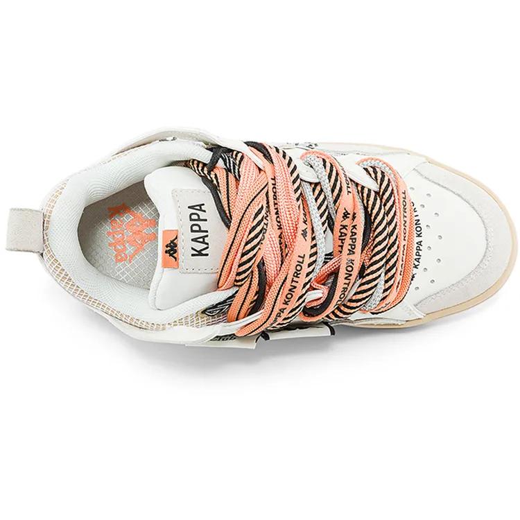 Kappa Textile , Synthetic Leather , Split Cow Leather Slip Resistant Abrasion Resistant Low top Skateboard Shoes Unisex (Unisex) Skate Shoes