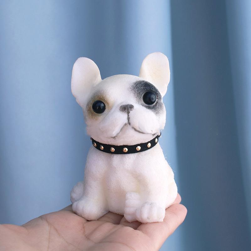 Simulation Squeeze Toys Tpr Dog Model Ornament Stereoscopic Pinch Toys Cute Stress Relieving Toy Doll Relaxing Toy Pinch Toys