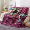 ZIM  Print Flannel Blanket, High quality Comfortable for All Seasons, Home Decor, Warmth and Comfort