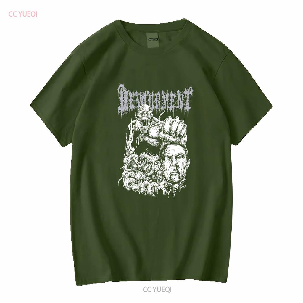 DEVOURMENT SLAM SHIRT kraanium abscheulich Fäulnis Cephalotripsy verurteilt Vintage Gewaschen Mann Bequem Weich Leicht