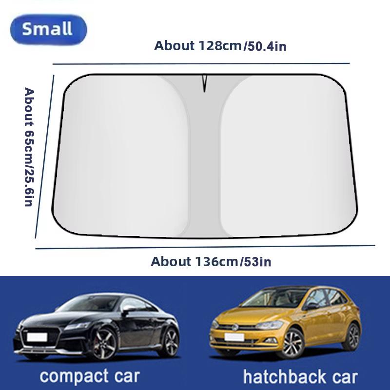 For Volkswagen VW ID UNYX 06 2025 2026 Car Sun Visor Auto Front Windshield Sunshade Heat Ulation Summer Cooling Accessories