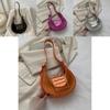 Trendy Chic Women's Shoulder Bag Simple Fashion Pu Material Street Style Small Crossbody Bag