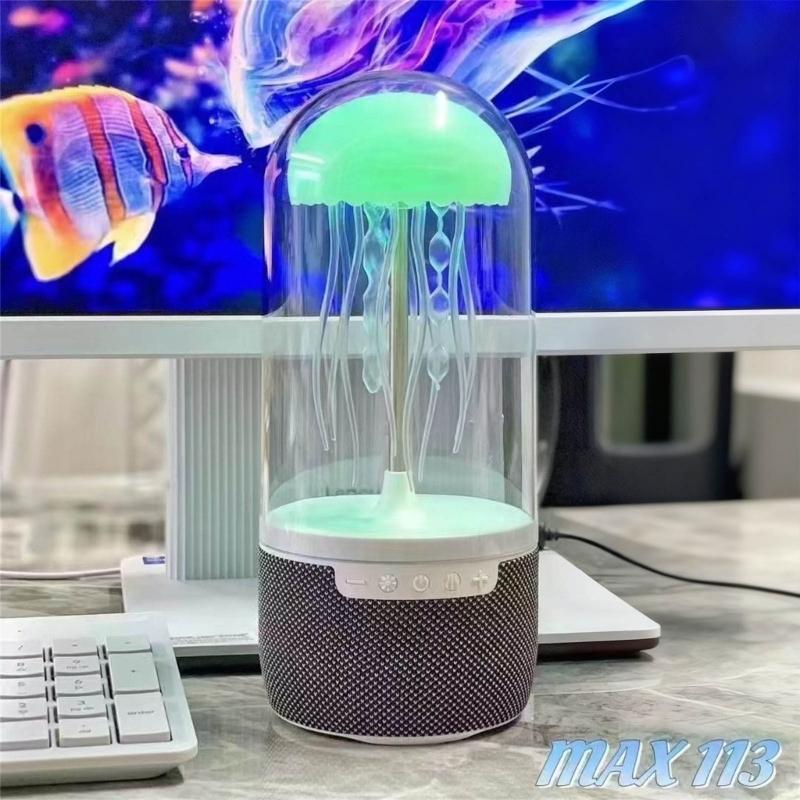 Portable Wireless Speaker Unit with Dynamic Multicolor Lights Powerful Output Easy To Use for Home & Outdoor Quests