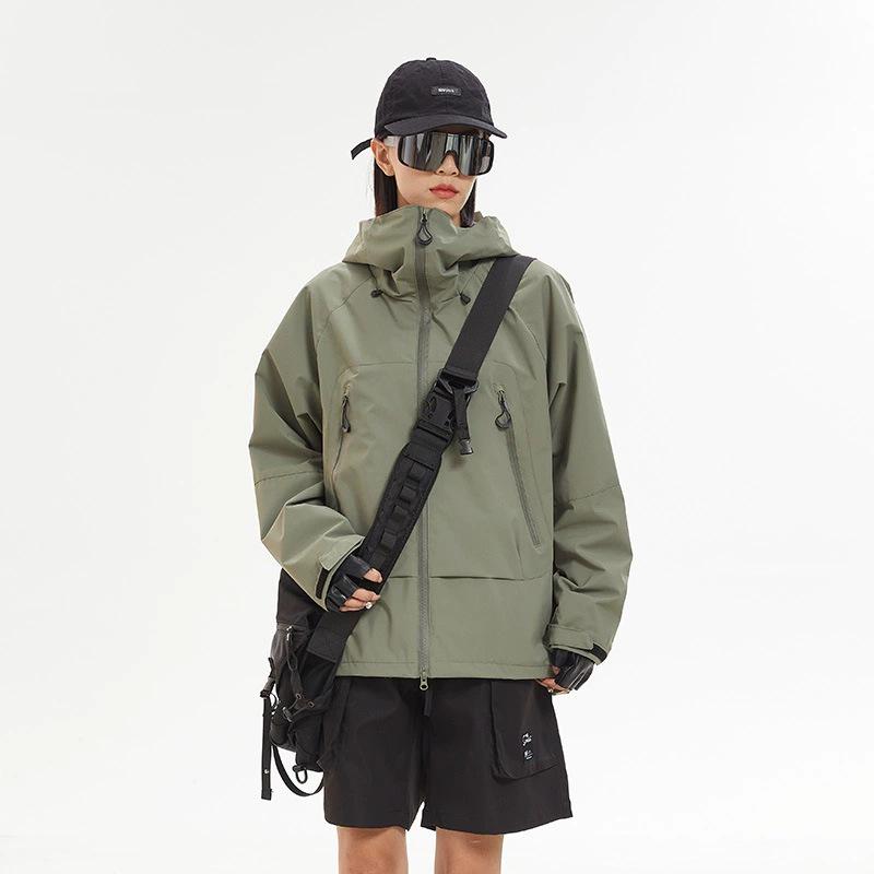 Shan Kebo Couple's Windproof Waterproof Outdoor Jacket - Men's and Women's Spring/Autumn Hiking Coat