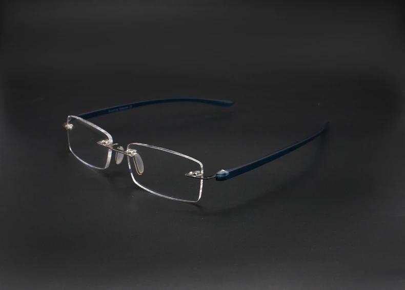 Rolipop Rimless Reading Eyewear Male With Prescription Ladies Readers Alloy Metal Anti-fatigue Presbyopic Magnifying
