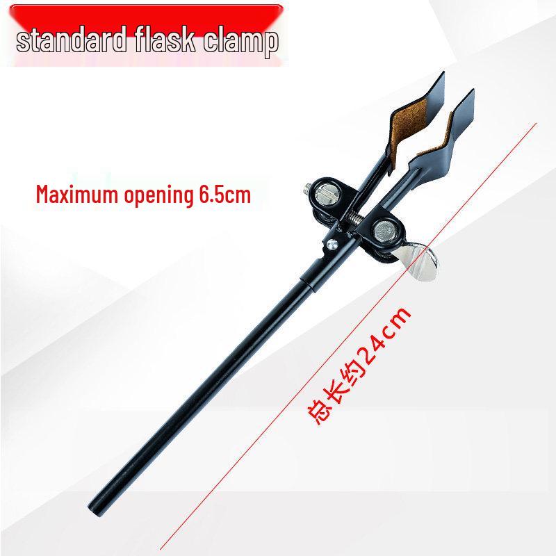 Large Stainless Steel Laboratory Iron Stand with Cross Clamp and Butterfly Clamp