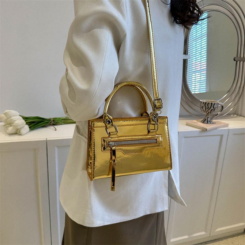 Stylish Pu Leather Small Square Crossbody Bag Perfect For Street Fashion In Various Colors