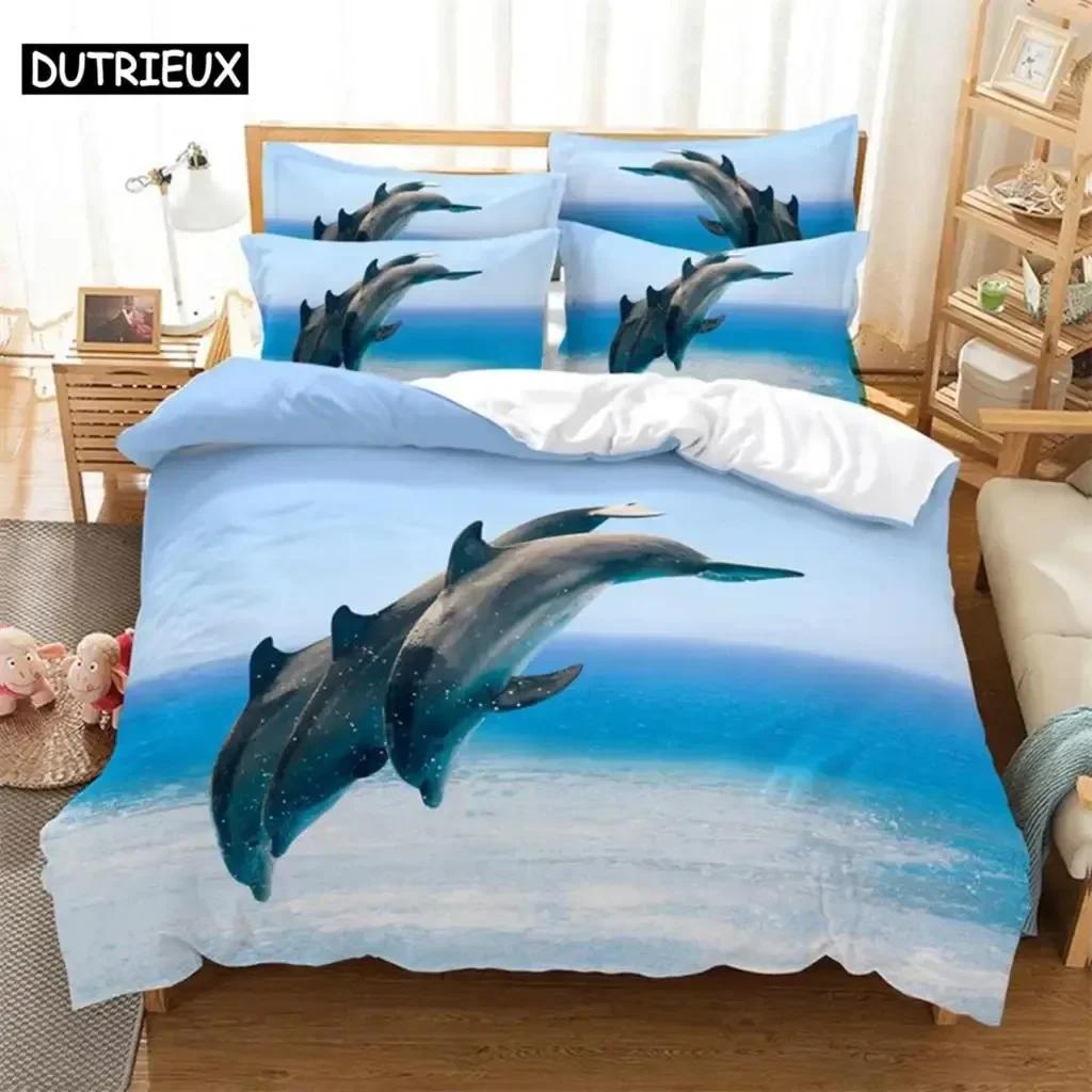 Comforter White Tiger Comfortable Duvet Bedding Set Children Bedroom Decoration Home Textile